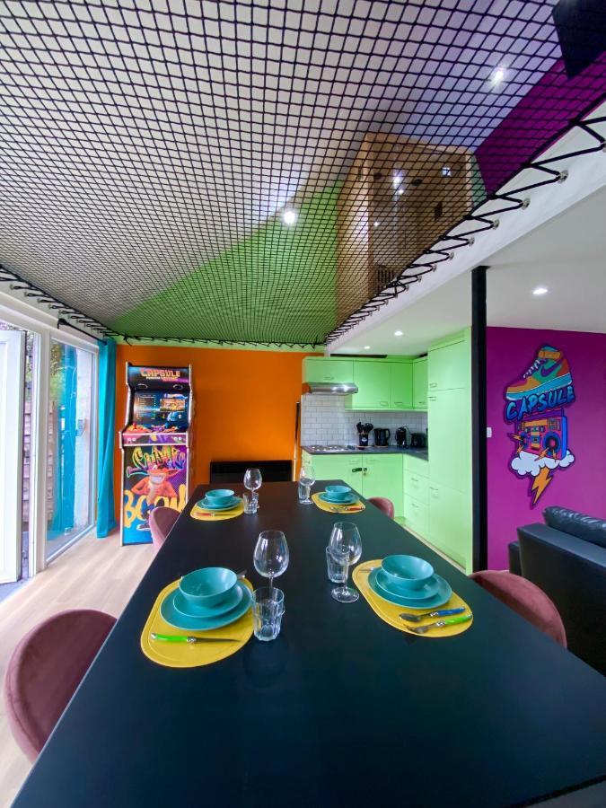 Capsule Forever Young - Jacuzzi - Sauna - Billard - Arcade De Jeux - Netflix & Home Cinema - Ping Pong Hastiere-par-dela Zewnętrze zdjęcie