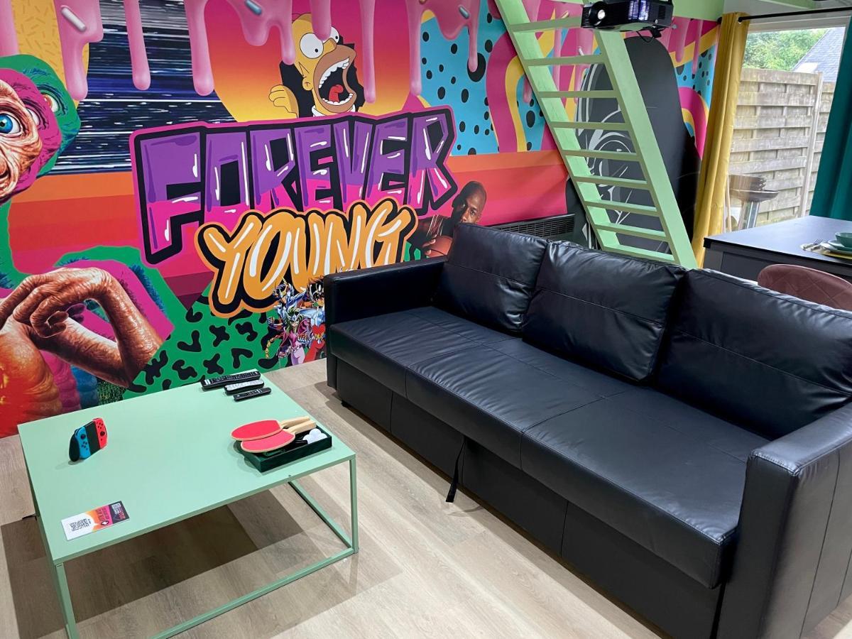 Capsule Forever Young - Jacuzzi - Sauna - Billard - Arcade De Jeux - Netflix & Home Cinema - Ping Pong Hastiere-par-dela Zewnętrze zdjęcie